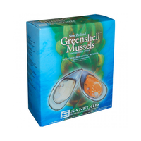 Large Green Lip Half Shell Mussels